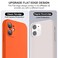 Vooii Compatible with iPhone 11 Case Upgraded Liquid Silicone with Flat Edges Camera Protection Soft AntiScratch Microfiber Lining Phone Case for iPhone 11 61 inch Neon Orange
