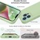 Vooii Compatible with iPhone 13 Pro Case Liquid Silicone Upgrade Camera Protection Soft AntiScratch Microfiber Lining Shockproof Phone Case for iPhone 13 Pro 61 inch Matcha