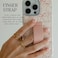 Walli Cases for iPhone 16 Pro Max Case Aesthetic Wallet Phone Case Card Holder Securely Holds up to 2 Cards Cute Trendy Phone Cover for Women fits iPhone 16 Pro Max with Kickstand Finger Strap
