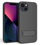 Wireless PROTECH Case Compatible with Apple iPhone 13 MINI Phone Screen Size 54 inch only Dual Layer Hybrid Case with Builtin Kickstand and Screen Protector Black