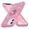 Wisdompro Case for iPhone 12 Mini Cute Glitter Bling Sparkle Protective Case with Ring Kickstand Women Girls Phone Case for 54 Inch Apple iPhone 12 Mini Pink