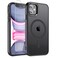 WRJ Case for iPhone 11 Magnetic Translucent Phone Case for Women Men Compatible with Magsafe Slim AntiFingerprints Shockproof Protective Cover with Screen Protector 61 InchBlack