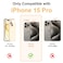 Wuwedo for iPhone 15 Pro Clear Wallet Case Up to 4 Cards Hybrid Protective AntiSlip Case with Card Holder TPU PC AntiYellowing 61 2023
