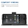 WWAAYSSXA Compatible with BlackBerry KEY2 Wallet Case Wrist Strap Lanyard Leather Flip Cover Card Holder Stand Cell Accessories Phone Cases for BBF1001 BBF1002 BBF1004 BBF1006 Women Men Black