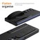 XIMAND for Samsung Galaxy Z Fold 6 Protect Case with Wristband StandBulitin Screen Lens Protection Shockproof Full Body Drop Fall ProtectionBlack