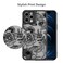XIZYO Case for iPhone 14 Pro Max 67 Inch Slim Rose Pattern Floral Print Design Girls Women Translucent Matte TPU Bumper Shockproof Protective Cover Black