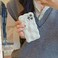 XIZYO for iPhone 15 Pro Max Case 67 Inch Cute Wave Pattern Aesthetic Phone Case 3D Curly Wavy Shape Plating Glitter Bling for Women Girls Soft Bumper Silicone Shockproof Case Cream Beige
