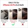 XIZYO for iPhone 16 Pro Case 63 Inch Cute Wave Pattern Aesthetic Phone Case 3D Curly Wavy Shape Plating Glitter Bling for Women Girls Soft Bumper Silicone Shockproof Case Cream Beige