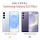 XIZYO for Samsung Galaxy S25 Plus Case Floral Rose Cute Phone Case for Women Girls Aesthetic Pattern Print Slim TPU Bumper Cover Shockproof Protective Cover for S25 Plus Purple