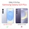XIZYO for Samsung Galaxy S25 Plus Case Floral Rose Cute Phone Case for Women Girls Aesthetic Pattern Print Slim TPU Bumper Cover Shockproof Protective Cover for S25 Plus Purple