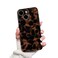 XQAGU Cute Phone Case for iPhone 13 Case Amber Leopard Full Camera Protective Slim Shockproof Aesthetic Phone CaseBrown Leopard