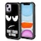 XWMHHP Compatible with iPhone 13 Case iPhone 14 Case Funny Dont Touch My Phone Design for Men Boys 3Layer Rugged Shockproof Hard Plastic Bumper Soft Silicone Rubber Heavy Duty Protection Cover