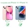 XWMHHP Compatible with iPhone 13 Case iPhone 14 Case Funny Dont Touch My Phone Design for Men Boys 3Layer Rugged Shockproof Hard Plastic Bumper Soft Silicone Rubber Heavy Duty Protection Cover