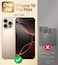 XYZ for iPhone 16 Pro Max Case with Stand Phone Case with Double Ring Kickstand Women Girls Bling Luxury Protective Case Heart for iPhone 16 Pro Max 69 inch Pink