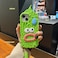 YAKVOOK Kawaii Phone Cases Compatible with iPhone 12 Pro MaxCute Cartoon Balsam Pear with Balsam Pear Stylus Case Women Girls 3D Soft Silicone Shockproof Cover for iPhone 12 Pro Max