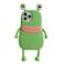 Yatchen Ugly Case Compatible with iPhone 14 Kawaii Phone Case 3D Cartoon Cute Frog Soft Silicone Unique Fun Cover Slim Fit AntiDrop Protector for Women Girls Green
