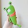 Yatchen Ugly Case Compatible with iPhone 14 Kawaii Phone Case 3D Cartoon Cute Frog Soft Silicone Unique Fun Cover Slim Fit AntiDrop Protector for Women Girls Green