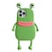 Yatchen Ugly Case Compatible with iPhone 14 Kawaii Phone Case 3D Cartoon Cute Frog Soft Silicone Unique Fun Cover Slim Fit AntiDrop Protector for Women Girls Green