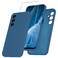 YENAPOON for Samsung Galaxy A16 5G Case Silicone Phone Case with 1 Screen Protector Soft AntiScratch Microfiber Lining Full Body Shockproof Slim Cover Navy Blue