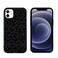 Yiedmqia Black Leopard Pattern Case for iPhone 12 12 Pro Cute Black Cheetah Print TPU Silicone Protective Case Compatible for iPhone 12 61Blaleo