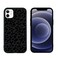 Yiedmqia Black Leopard Pattern Case for iPhone 12 12 Pro Cute Black Cheetah Print TPU Silicone Protective Case Compatible for iPhone 12 61Blaleo