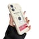 Yonds Queen Compatible with iPhone 16 Cute Case Cool Cartoon Astronaut Space Mars Rocket Design Stylish Bumper Soft TPU Rubber Protective AntiSlip Shockproof Fashion CaseWhite iPhone 16