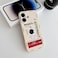 Yonds Queen Compatible with iPhone 16 Cute Case Cool Cartoon Astronaut Space Mars Rocket Design Stylish Bumper Soft TPU Rubber Protective AntiSlip Shockproof Fashion CaseWhite iPhone 16