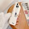 Yonds Queen for iPhone 12 mini Cute Case Cool Cartoon Swing Astronaut Planet Moon Design Stylish Soft TPU Bumper Shockproof AntiSlip Protector Case iPhone 12 mini White Planet