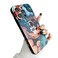 Yonds Queen for iPhone 13 Pro Max Cute Case Cool Cartoon Astronaut Moon Space Painting Design Stylish Soft TPU Bumper Shockproof AntiSlip Protector Fashion Case iPhone 13 Pro Max Moon