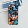 Yonds Queen for iPhone 13 Pro Max Cute Case Cool Cartoon Astronaut Moon Space Painting Design Stylish Soft TPU Bumper Shockproof AntiSlip Protector Fashion Case iPhone 13 Pro Max Moon