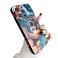 Yonds Queen for iPhone 13 Pro Max Cute Case Cool Cartoon Astronaut Moon Space Painting Design Stylish Soft TPU Bumper Shockproof AntiSlip Protector Fashion Case iPhone 13 Pro Max Moon