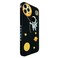 Yonds Queen for iPhone 16 Pro Cute Case Cartoon Astronaut Space Planet Design Stylish Bumper Cover Soft TPU Rubber Protective AntiSlip Shockproof CaseiPhone 16 Pro Black Moon