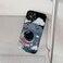 Yonds Queen for iPhone 16 Pro Cute Case Cool Cartoon Astronaut Planet Moon Space Design Stylish Soft TPU Bumper Shockproof AntiSlip Protector Fashion Case Black Moon iPhone 16 Pro