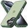 Yriklso for iPhone 16 Phone Case Shockproof for iPhone 16 Case Military Grade Drop Protection Protective Hard Back Slim Translucent Case for iPhone 1661 Matte Green
