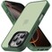 Yriklso for iPhone 16 Pro Max Phone Case Shockproof for iPhone 16 Pro Max Case Military Grade Drop Protection Protective Hard Back Slim Translucent CoverMatte Green