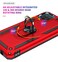 YZOK for Galaxy A12 Case with HD Screen ProtectorMilitary Grade Ring Car Mount Kickstand Hybrid Hard PC Soft TPU Shockproof Protective Case for Samsung Galaxy A12 Red
