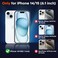 zapica Magnetic for iPhone 15 Case iPhone 14 Case Compatible with MagSafe Military Grade Drop Protection Translucent Matte Shockproof AntiScratch Phone Cover Orange
