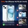 zapica Magnetic for iPhone 15 Case iPhone 14 Case Compatible with MagSafe Military Grade Drop Protection Translucent Matte Shockproof AntiScratch Phone Cover Orange