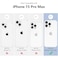ZTOFERA for iPhone 15 Pro Max Magnetic Case Compatible with MagsafeAesthetic Floral Pattern Design Cute for Girl WomenAntiDrop Protective Hard Phone Cover for iPhone 15 Pro MaxLavender
