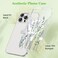ZTOFERA for iPhone 15 Pro Max Magnetic Case Compatible with MagsafeAesthetic Floral Pattern Design Cute for Girl WomenAntiDrop Protective Hard Phone Cover for iPhone 15 Pro MaxLavender