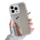 ZTOFERA Mirror Case for iPhone 13 Pro Mirror for Girls Women Makeup Cute Glossy Hard Back Raised Edge Phone Bumper AntiDrop Shockproof Protective Case for iPhone 13 Pro Clear