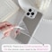 ZTOFERA Mirror Case for iPhone 16 Mirror for Girls Women Makeup Cute Glossy Hard Back Raised Edge Phone Bumper AntiDrop Shockproof Protective Case for iPhone 16 Clear