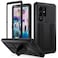 Lunivop Compatible with Samsung Galaxy S23 Ultra Case Metal Hard Phone Case para with Screen Protector and Lens Protector Heavy Duty Military Grade Dustproof Note The Fingerprints Dont Work Black