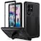 Lunivop Compatible with Samsung Galaxy S23 Ultra Case Metal Hard Phone Case para with Screen Protector and Lens Protector Heavy Duty Military Grade Dustproof Note The Fingerprints Dont Work Black