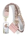 Nipichsha Crossbody Phone Strap with Wallet Clip and Go Strap for Phone with Wallet Adjustable Crossbody Cell Belt with Zippered Pouch Neck Shoulder Cell Lanyard for Women Pink Leopard