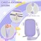 PAIYULE Kids Toys Smartphone Case Compatible with Luobafor WEOLULIfor Yosfengfor Joozfee Toddler Learning Play Mini Mobile Cell Phones Storage Holder for SD Cards Accessories PurpleBox only