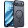 TOCOL for iPhone Air Case Compatible with Magsafe Full Camera Protection Builtin Magnetic Ring Drop Protection Slim Thin Translucent Matte Phone Case for iPhone 17 Air Black