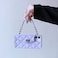 Yatchen Wallet Case for iPhone 15 PlusCrossbody Phone Case with Lanyard Strap Cute Flip Credit Card Holder Soft Silicone Girls Lady Handbag Cover for iPhone 15 Plus Purple