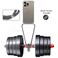 YESPURE for iPhone 15 Pro Max Lanyard Case Clear Adjustable Neck Cord Strap Cover Transparent Soft Bumper TPU Rubber Shockproof AntiYellowing Protective Strap Case Cover for iPhone 15 Pro Max Gray