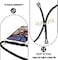 YESPURE for iPhone XR Clear Case with Adjustable Neck Cord Lanyard StrapCrossbody Phone Case Clear Transparent Soft TPU AntiScratch Shockproof Cover for iPhone XR Black